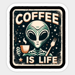 Coffee Is Life Sticker